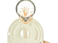 3 In 1 Glijbaan - Met Trap, Basketbalring - Autovorm - Roze-ModernLuxe