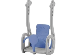 4 In 1 Glijbaan - Met Trap, Schommel, Basketbalring - Blauw-ModernLuxe Outlet