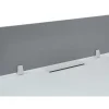 6 Persoons Bureau Bank - Wit - L140 Cm - Met Tussenschotten - Downtown-Workēa Discount