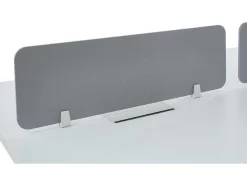 6 Persoons Bureau Bank - Wit - L140 Cm - Met Tussenschotten - Downtown-Workēa Discount
