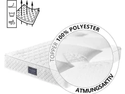 160 X 200 Cm Matras Met 7-Zone Pocketveren En Hr-Schuim, 25 Cm Dik - Merax-Vente-unique Discount