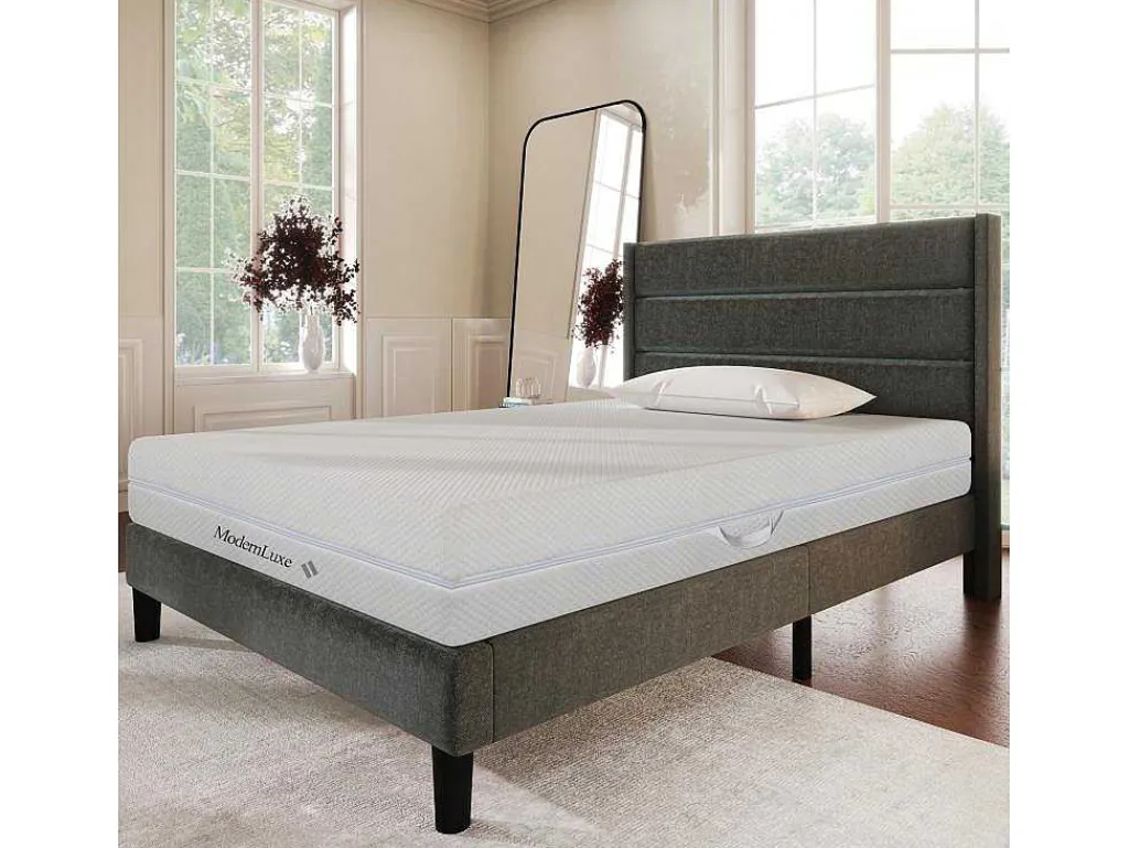 90 X 200 Cm Schuimmatras 7 Comfortzones Dikte 20Cm - Merax-Vente-unique