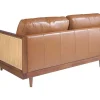 2 Zits Bank Bruin Leer 6176-Angel Cerda Sale