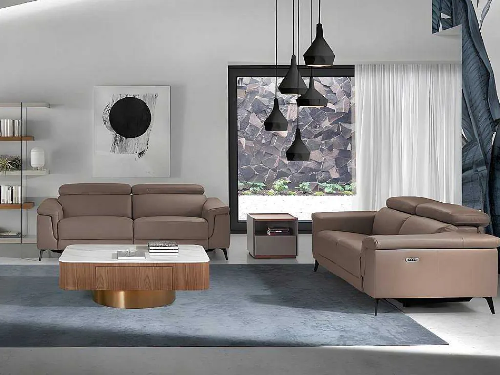 2 Zits Bank Rundleder 6106-Angel Cerda Sale