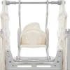 Afneembare En Opvouwbare Babybox 12+2 Met Speelbord, Basketbalring En Schommel Lichtgrijs-ModernLuxe Online