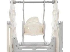 Afneembare En Opvouwbare Babybox 12+2 Met Speelbord, Basketbalring En Schommel Lichtgrijs-ModernLuxe Online