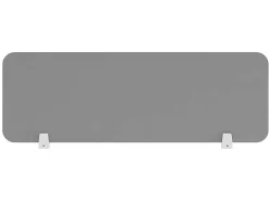 Afscheiding Voor Professioneel Bureau - Stof - Grijs - L110 Cm - Downtown-Workēa Sale