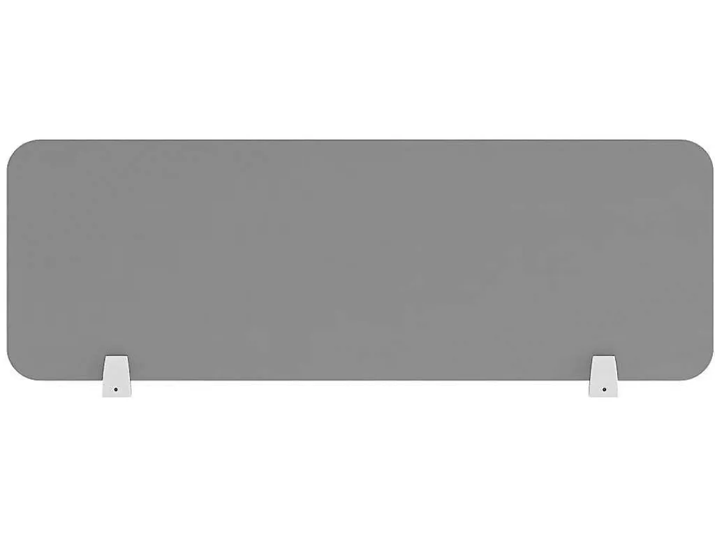 Afscheiding Voor Professioneel Bureau - Stof - Grijs - L110 Cm - Downtown-Workēa Sale