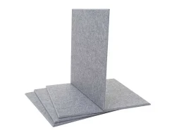 Akoestisch Wandpaneel Mcw-L52 (Set Van 4), Grijs-Vente-unique Discount