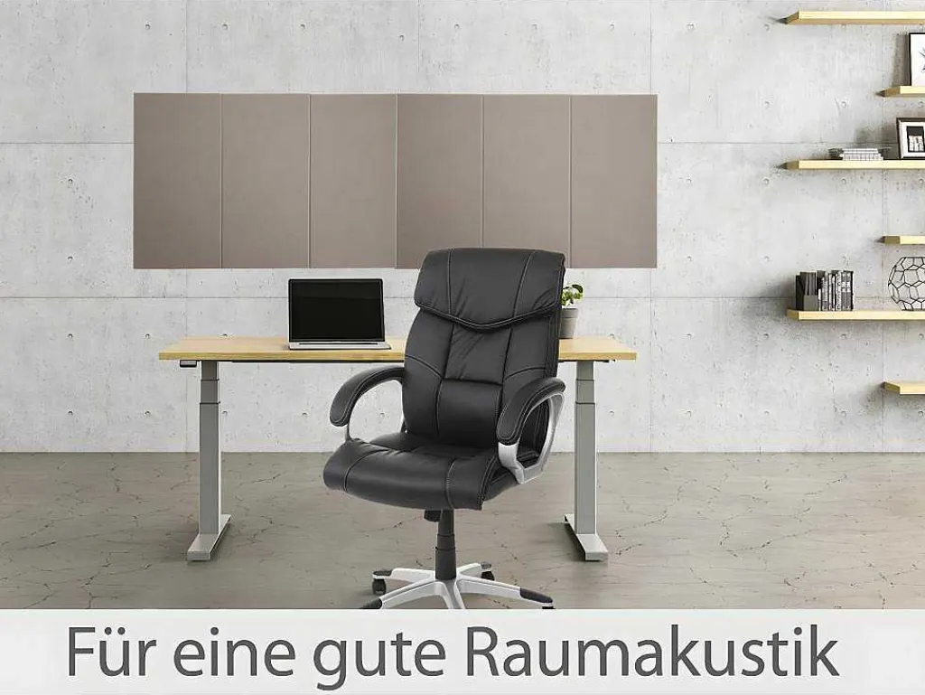 Akoestisch Wandpaneel Mcw-L52 (Set Van 6), Lichtbruin-Vente-unique Online
