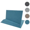 Akoestisch Wandpaneel Mcw-L52 (Set Van 6), Blauw-Vente-unique Discount