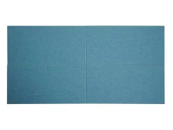 Akoestisch Wandpaneel Mcw-L52 (Set Van 6), Blauw-Vente-unique Discount
