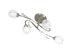 Alanis Hanglamp, Messing, Wit, 79X40X23 Cm,-EPIKASA Online