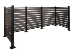 Aluminium Afvalemmerhek Mcw-K57, Grijs-Vente-unique Outlet