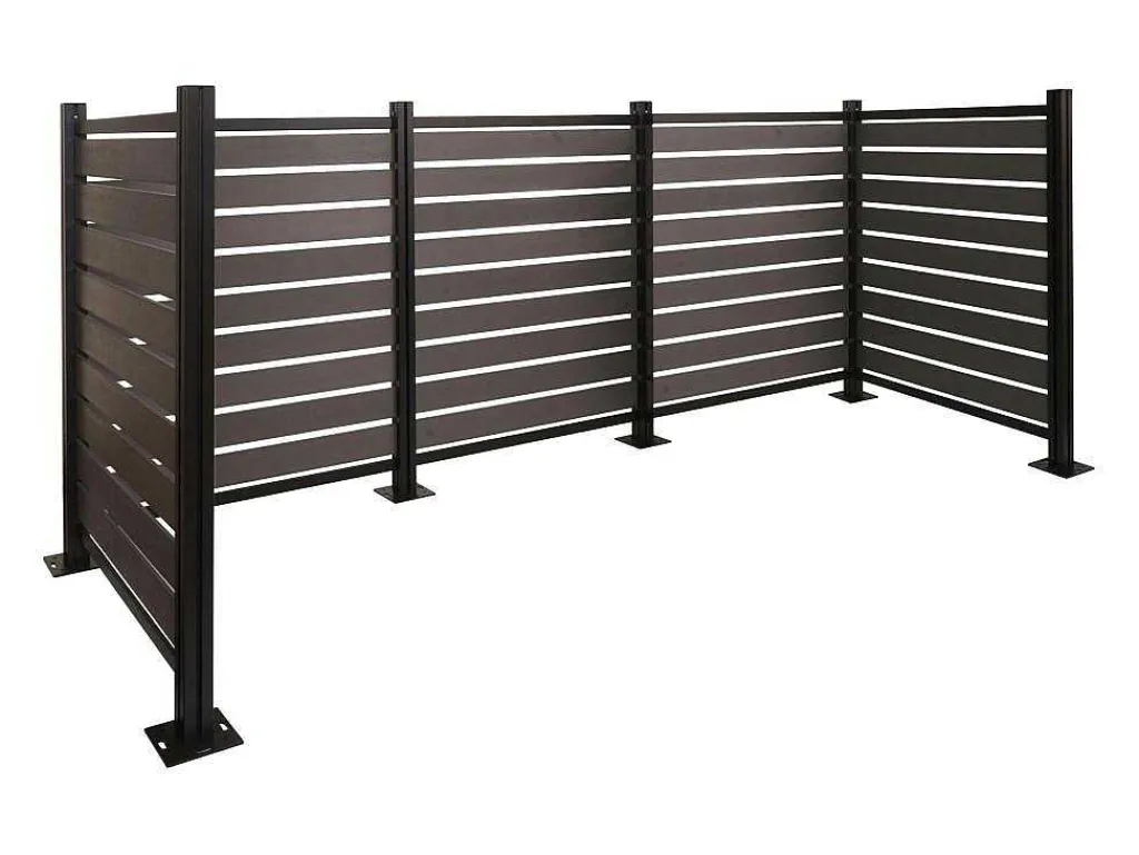 Aluminium Afvalemmerhek Mcw-K57, Grijs-Vente-unique Outlet