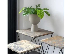 Amalfi Bloeiwijze O19Cm Zandkleurig.-House Nordic Best