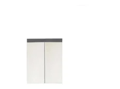 Amandamandobea Spiegelkast A 2 Spiegelende Deuren Grijs, Agave Grijs Hoogglans.-Trendteam Online