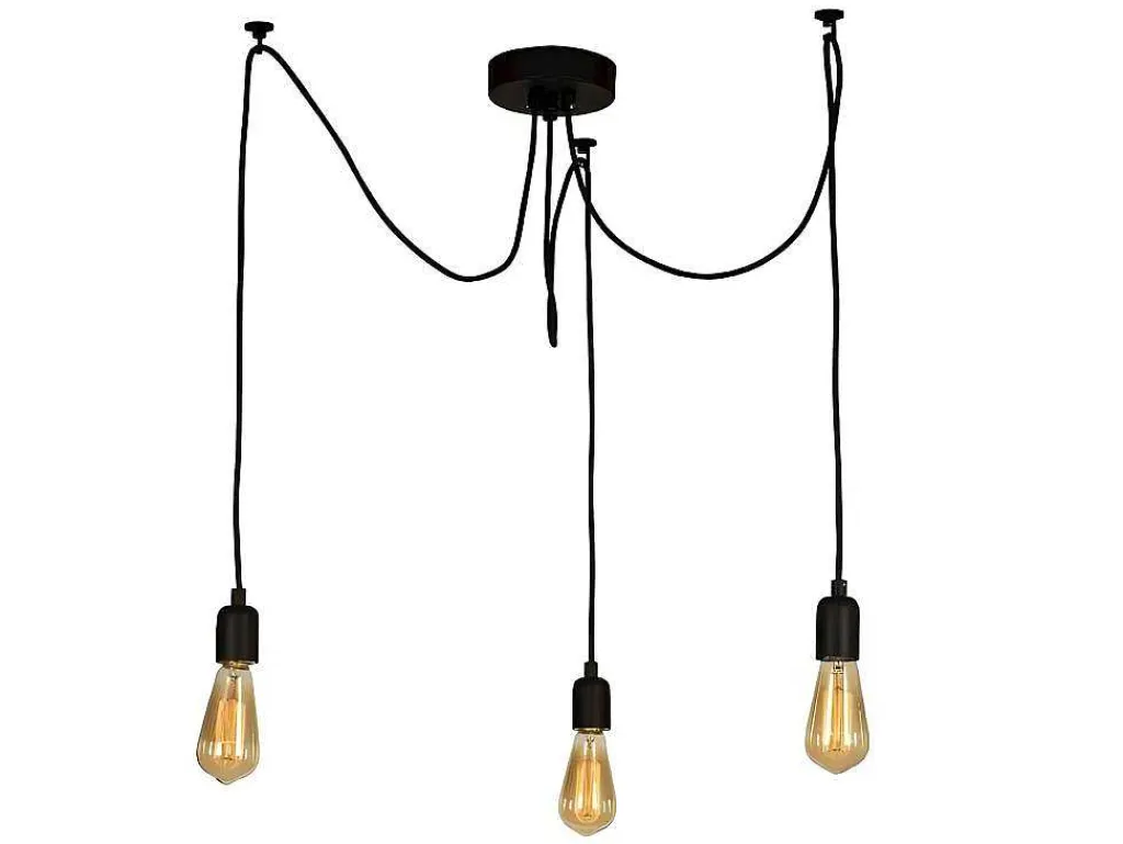 Andria Hanglamp, Zwart, 180 X 180 X 93 Cm,-EPIKASA