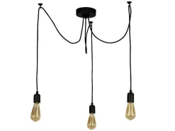 Andria Hanglamp, Zwart, 180 X 180 X 93 Cm,-EPIKASA