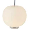 Apple Tafellamp, Chroom, Wit, 30X30X35 Cm,-EPIKASA Online