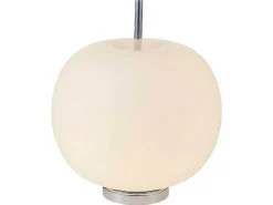Apple Tafellamp, Chroom, Wit, 30X30X35 Cm,-EPIKASA Online