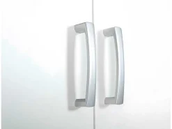 Arconati Badkamerkast Voor Wasmachine 2 Deuren, 2 Open Vakken Wit.-Vente-unique Outlet
