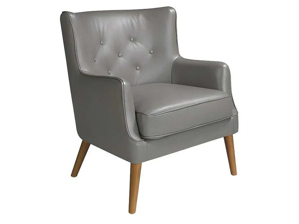 Armstoel Met Leren Bekleding 5085-Angel Cerda Discount