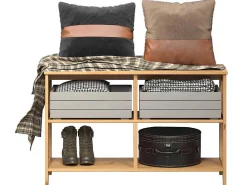 Arona Schoenenkast, Bank Honing.-Vente-unique Sale