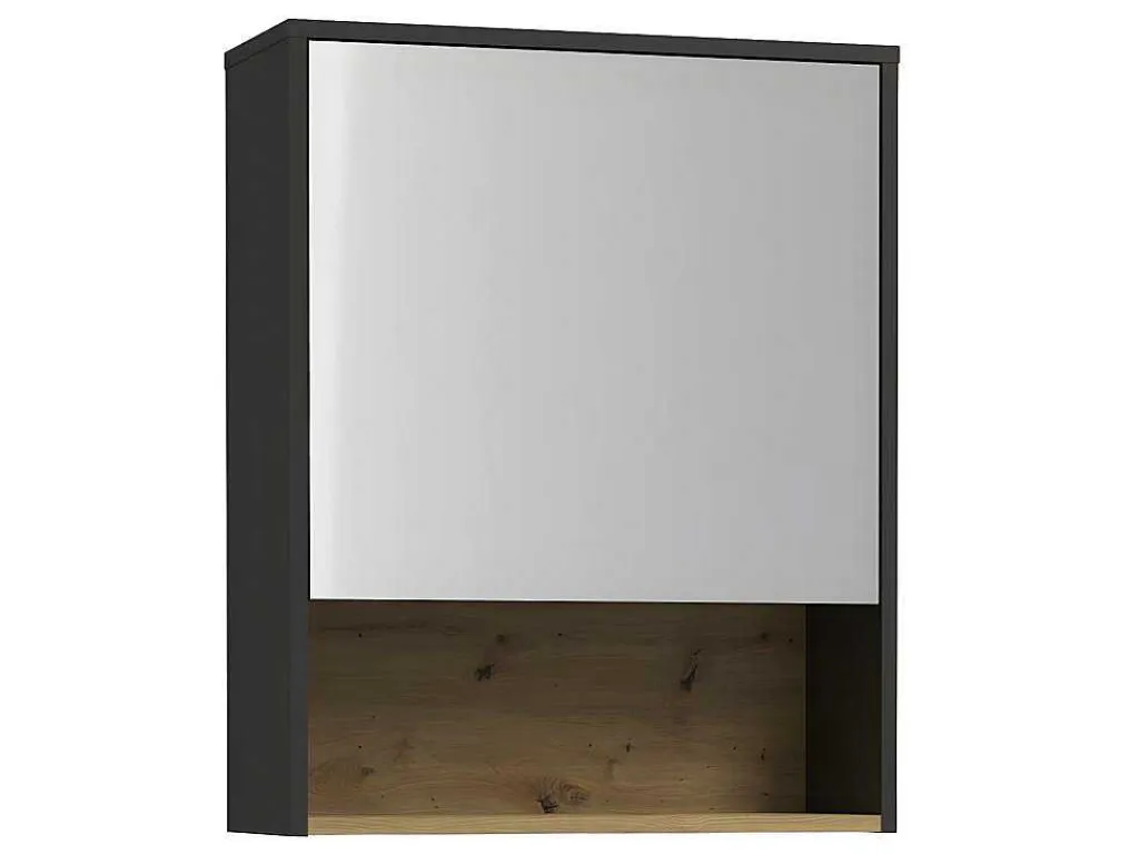 Badkamer Muurkast - Antraciet - 60 Cm - Yangra-Vente-unique Best