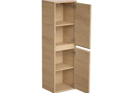 Badkamerkolom - Eikenfineer - L30 X B35 X H120 Cm - Enosea-Vente-unique New