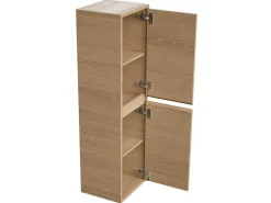 Badkamerkolom - Eikenfineer - L30 X B35 X H120 Cm - Enosea-Vente-unique New