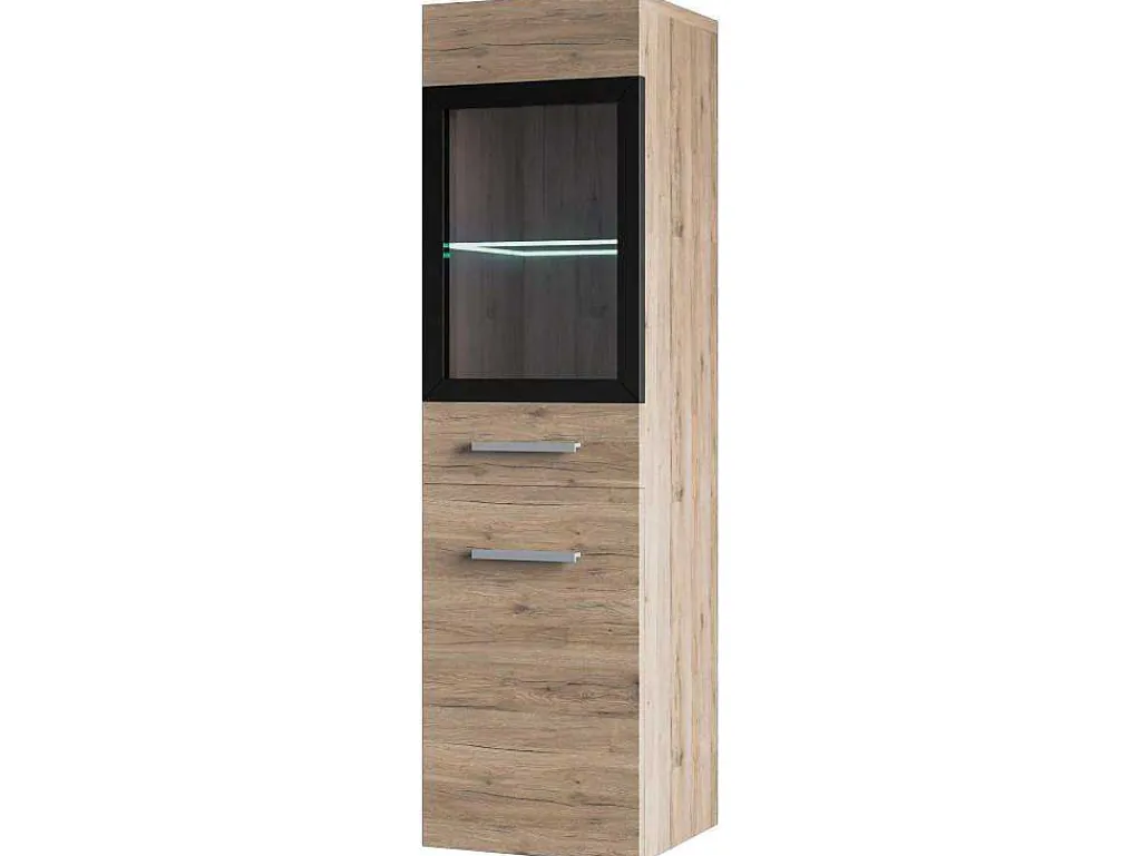 Badkamerkolom Met Led'S - Licht Naturel - L30 X B30 X H109 Cm - Laurine-Vente-unique