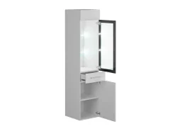 Badkamerkolom Zonder Leds - Wit - L30 X B30 X H132 Cm - Laurine-Vente-unique New