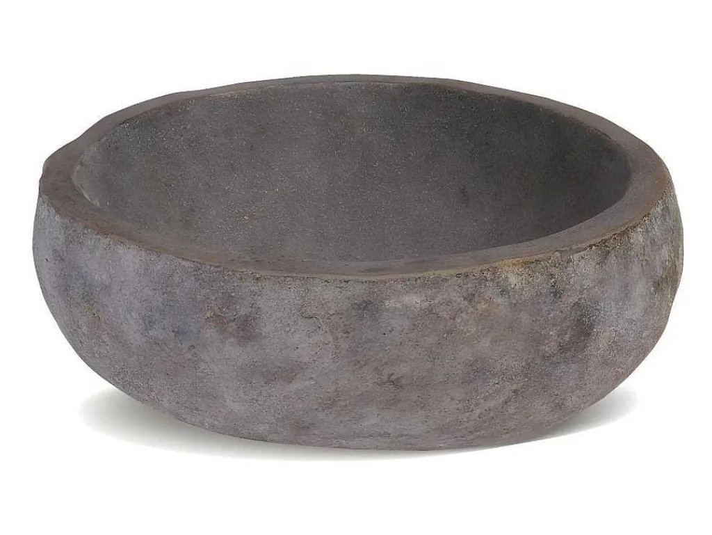Badkamermeubel Met Opzetwastafel Van Steen - Eikenfineer - 120 Cm - Cosmoti-Vente-unique Hot