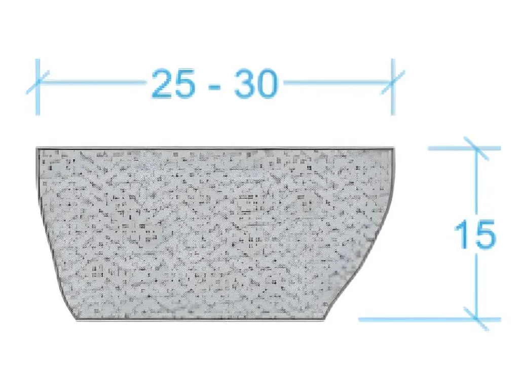Badkamerwastafel Van Riviersteen Stone - Kleur Grijs-Shower & Design