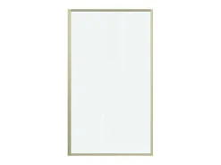 Badscherm Goudkleurig Industriele Stijl 80 X 140 Cm Gehard Glas Bradenton-Shower & Design Best
