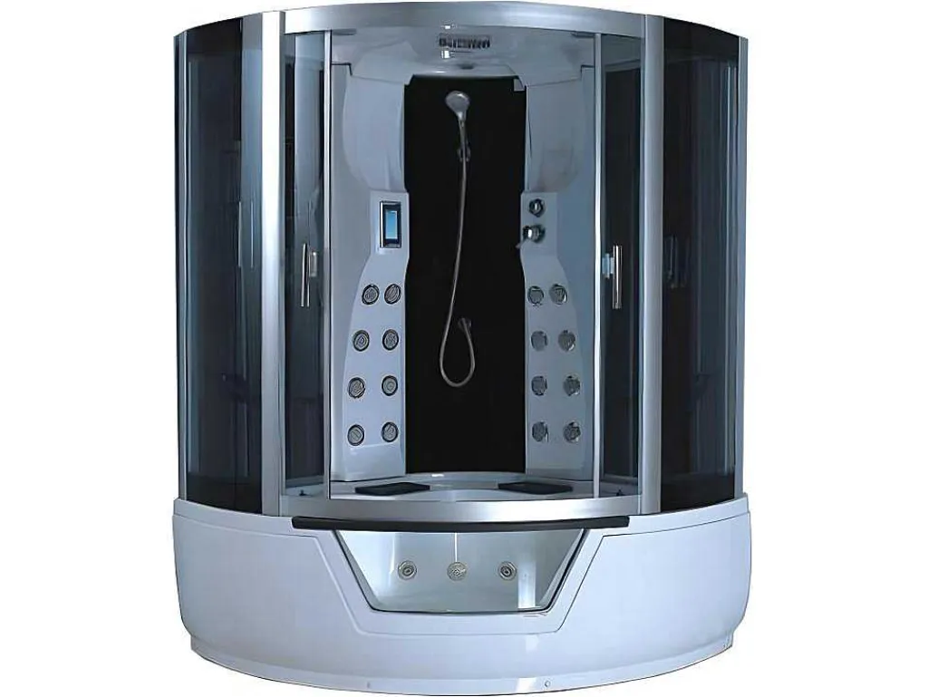 Baignoire-Douche Hydromassagehoek 150 X 150 Cm Narciso-ELITESHOPPING Discount
