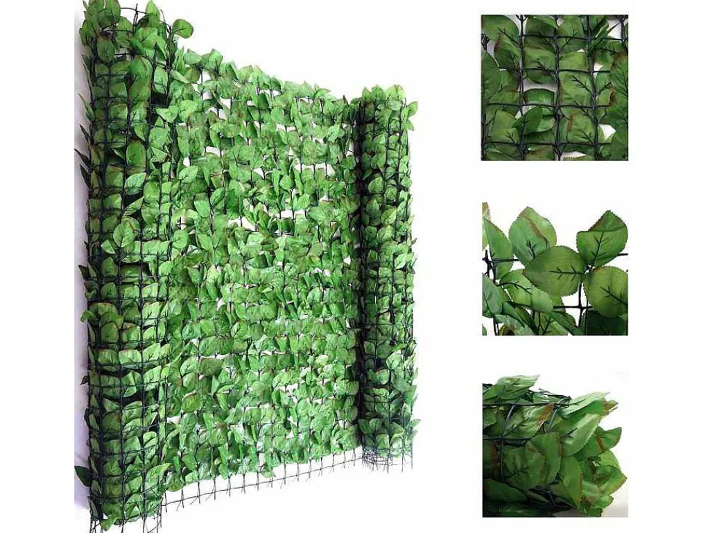 Balkon Privacyscherm T811 Beuk Iii, 500X100Cm Licht-Vente-unique Sale