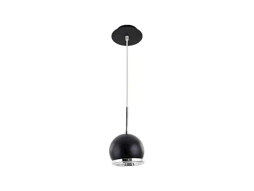 Ball Hanglamp, Zwart, 14X14X8,35 Cm,-EPIKASA Outlet