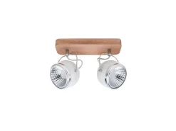 Ball Plafondlamp, Eik, Chroom, Wit, 29,5X11X20 Cm,-EPIKASA Online