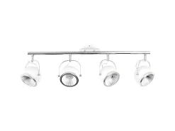 Ball Spot, Chroom, Wit, 80X13X23 Cm,-EPIKASA Outlet