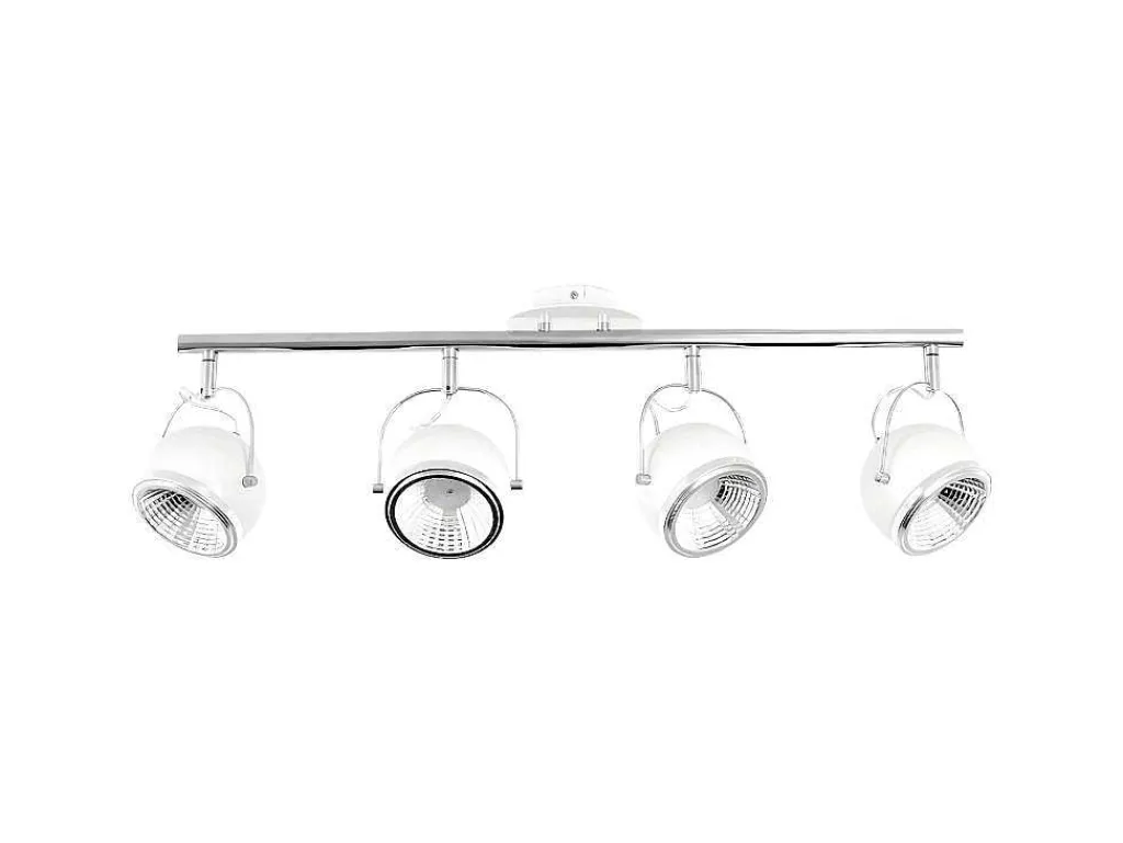 Ball Spot, Chroom, Wit, 80X13X23 Cm,-EPIKASA Outlet