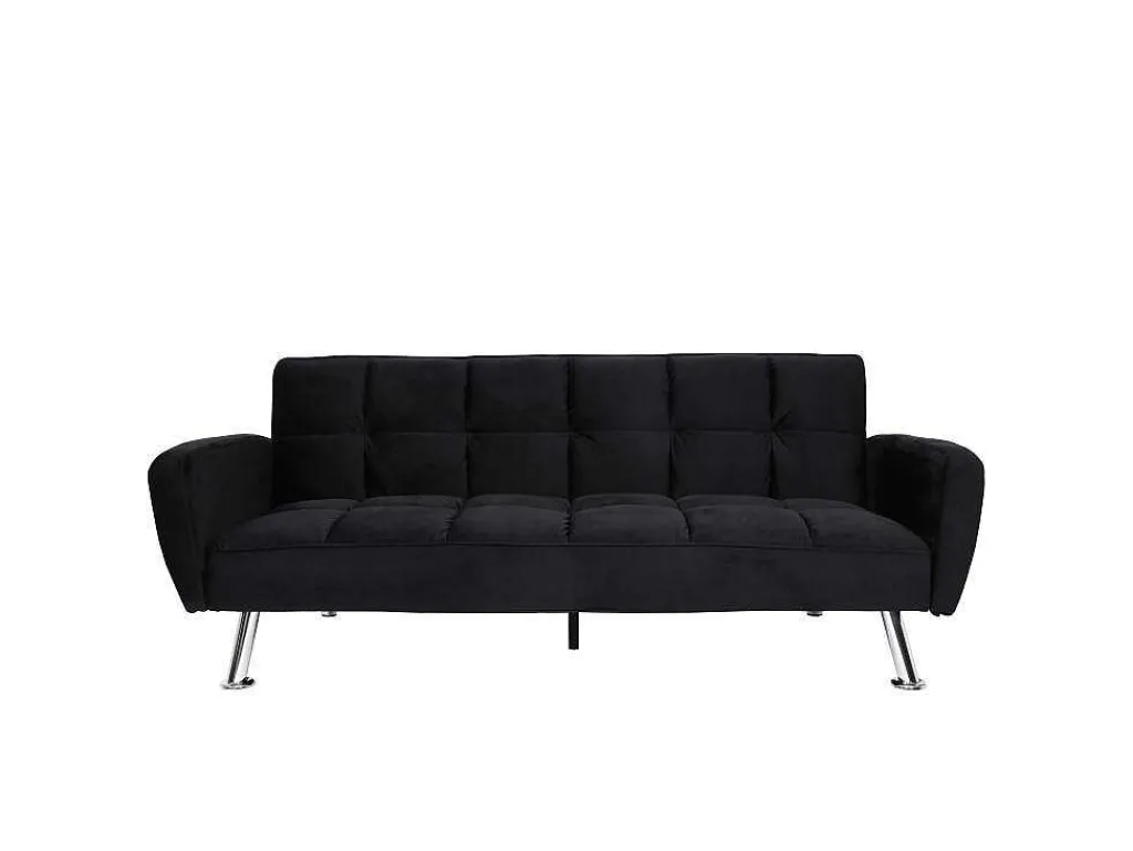 Bank Mcw-K19, Fluweel Zwart-Vente-unique