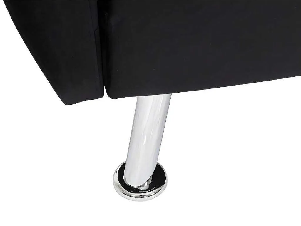 Bank Mcw-K19, Fluweel Zwart-Vente-unique