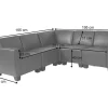 Bankstel Moncalieri 5, Donkergrijs-Vente-unique Sale