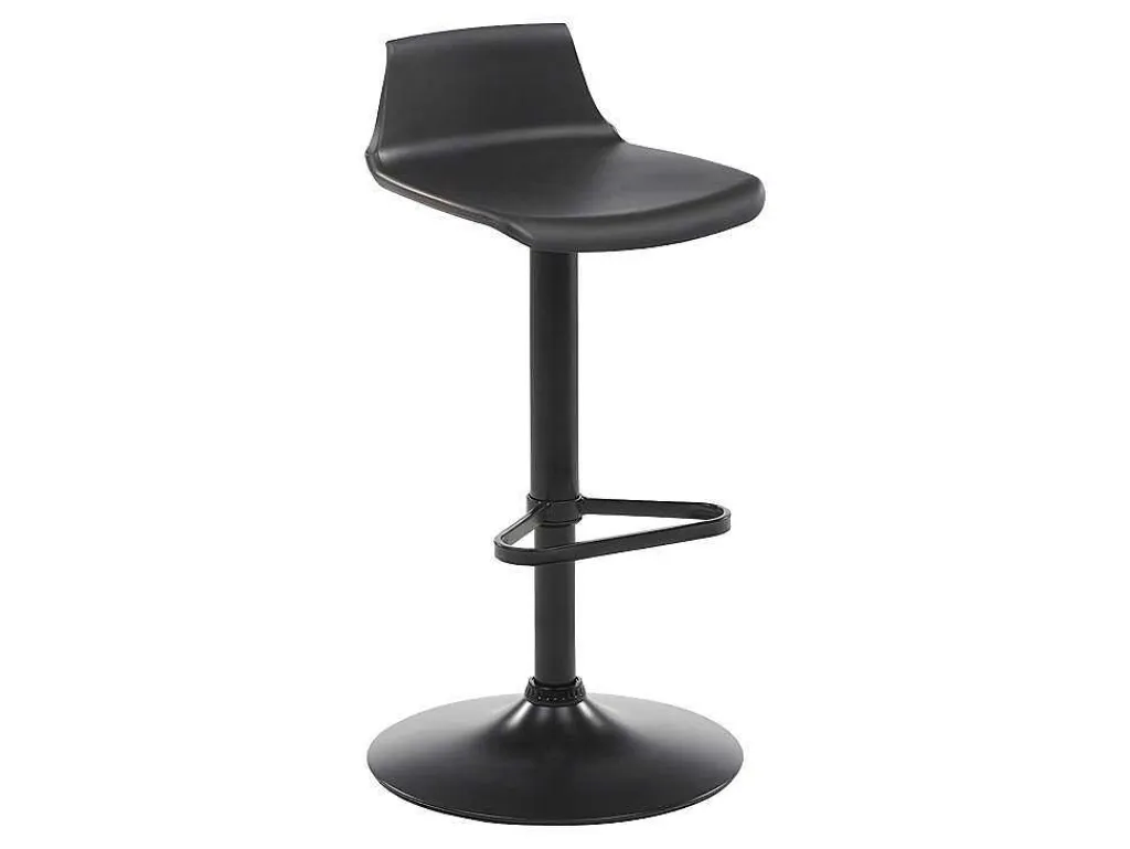 Barkruk Calas - Polypropyleen - Zwart-Vente-unique New