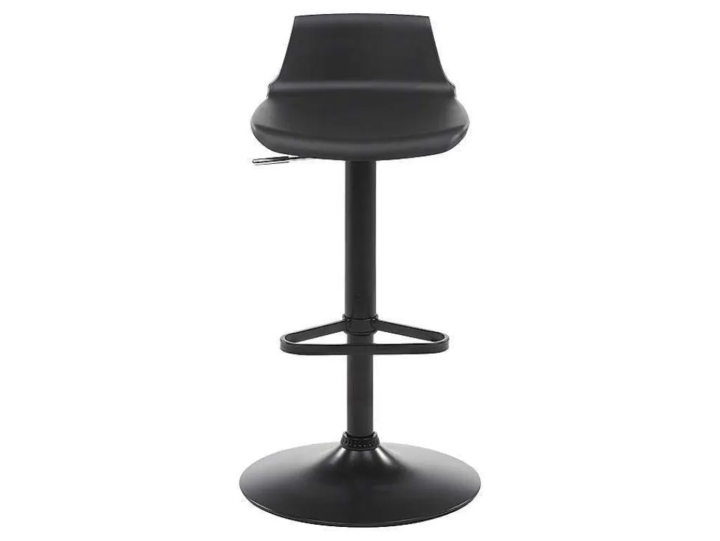 Barkruk Calas - Polypropyleen - Zwart-Vente-unique New