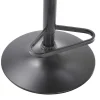 Barkruk Van Velours En Metaal - Verstelbare Hoogte - Zwart - Eleana-Vente-unique Best