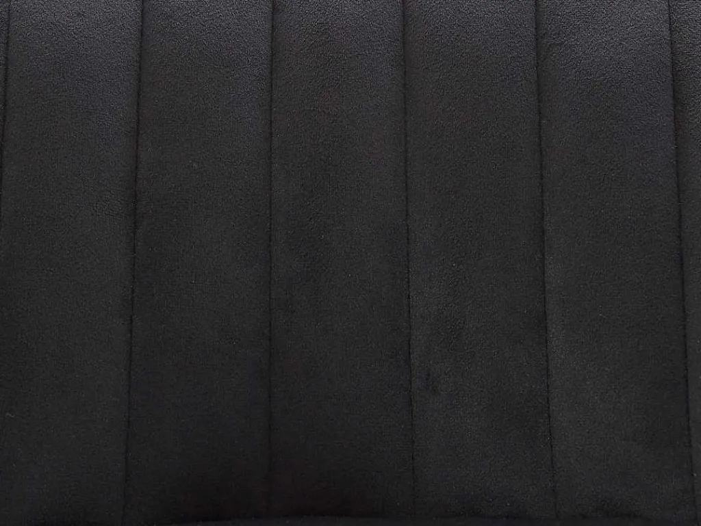 Barkruk Van Velours En Metaal - Verstelbare Hoogte - Zwart - Eleana-Vente-unique Best
