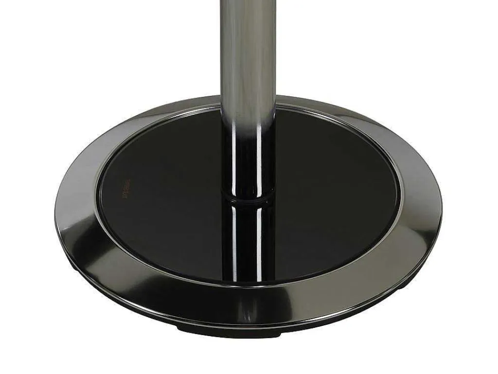 Barmeubel Aliseto - Mdf En Verchoomd Metaal - Zwart-Vente-unique Best